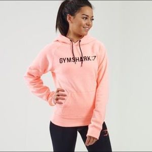 Gymshark pink hoodie sweatshirt
